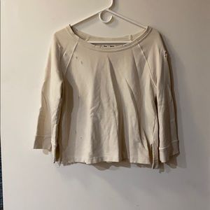 Madewell x Rivet and Thread boat neck sweatshirt